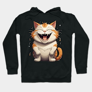 laughter cat Hoodie